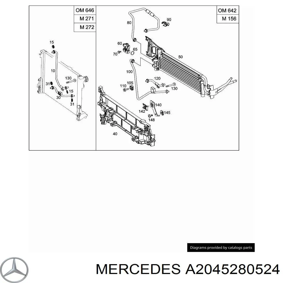  2045280524 Mercedes