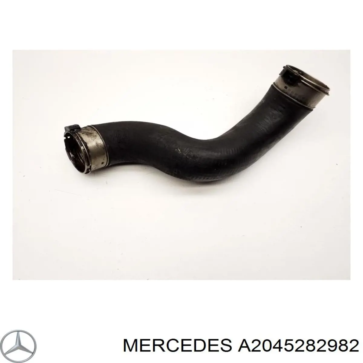 2045282982 Mercedes mangueira (cano derivado esquerda de intercooler)