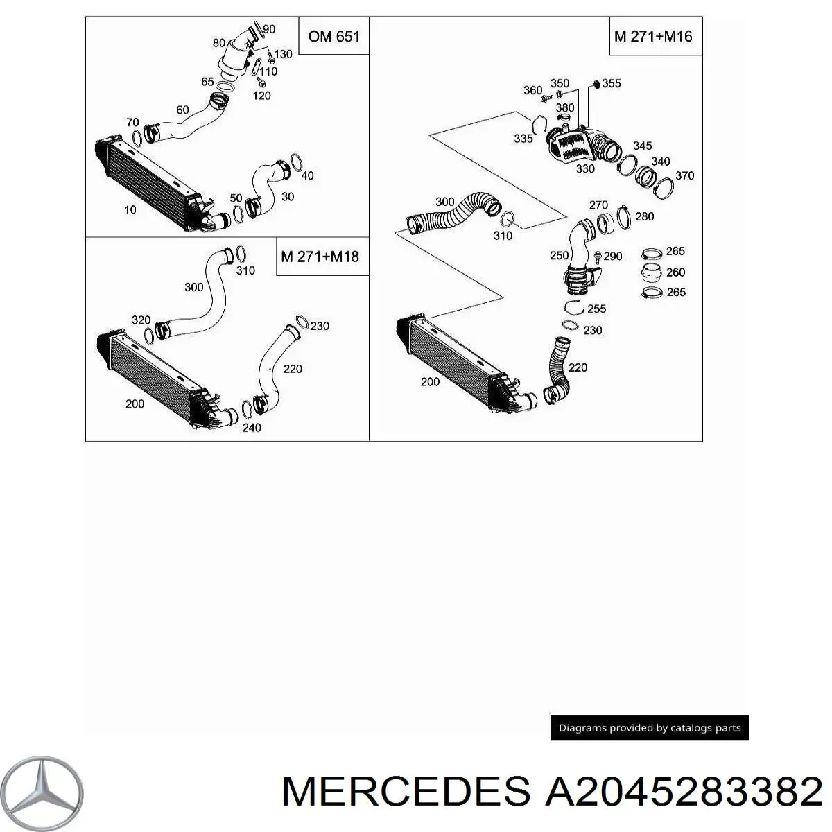  A2045283382 Mercedes