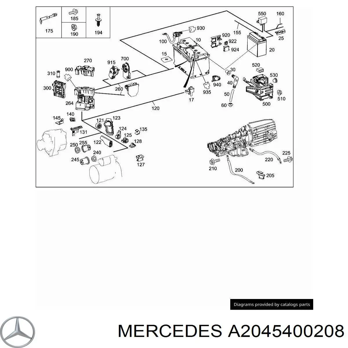  2045400208 Mercedes