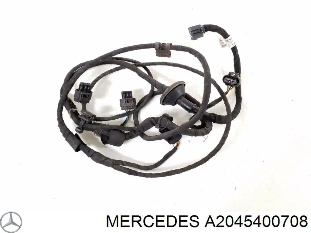 Cabo (fio) de sensor de estacionamento do pára-choque traseiro para Mercedes C (W204)