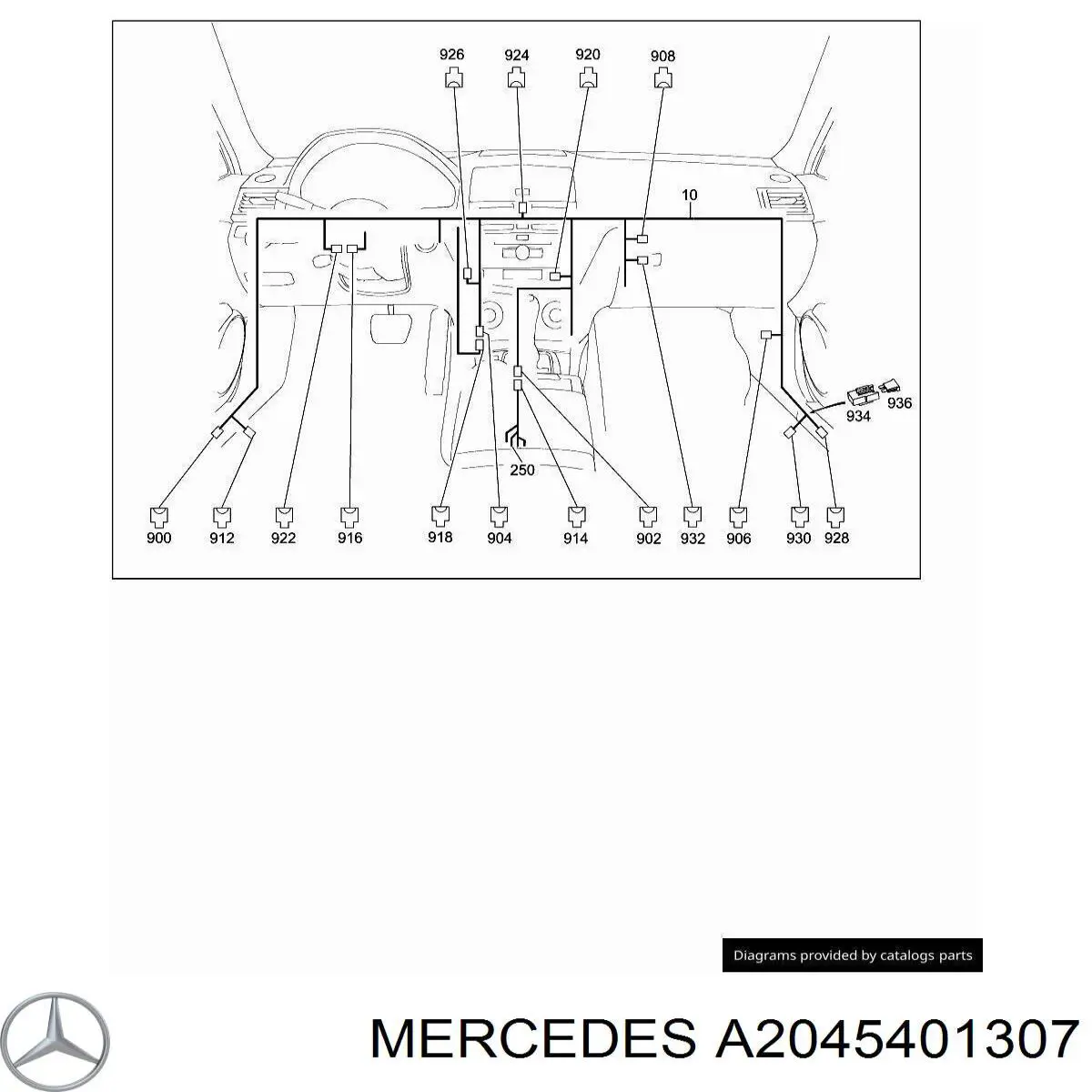 A2045401307 Mercedes 