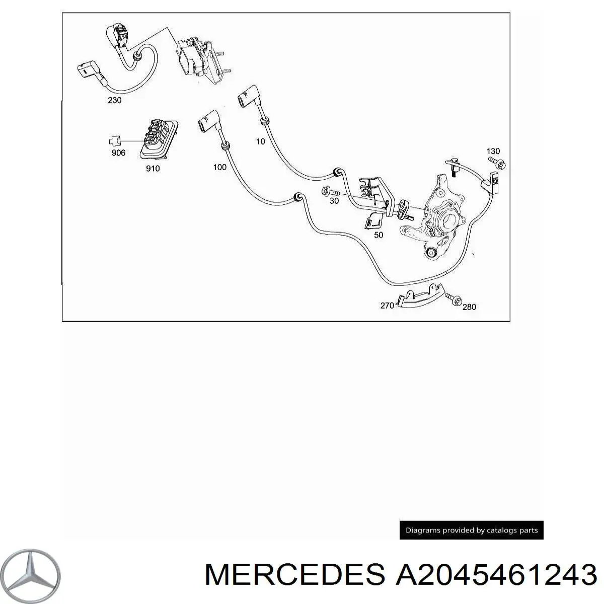  A2045461243 Mercedes