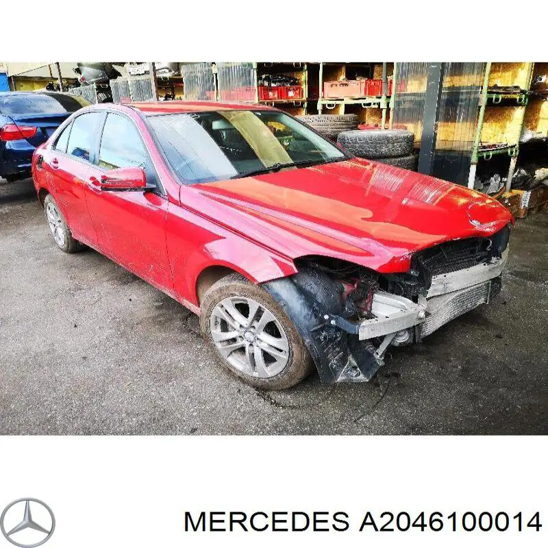 Reforçador do pára-choque traseiro para Mercedes C (W204)