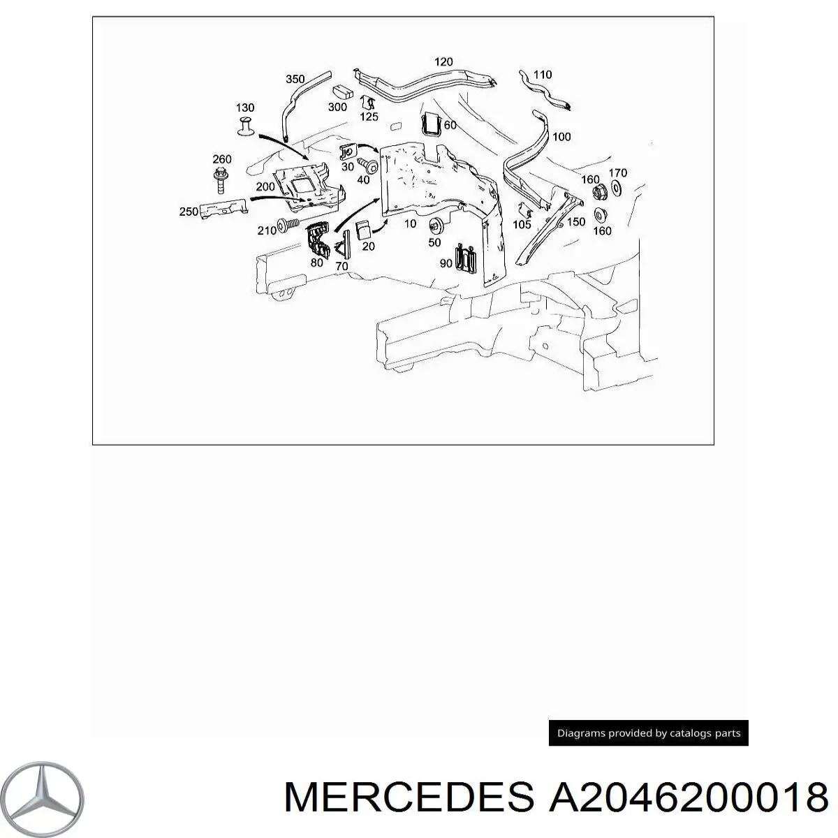  A2046200018 Mercedes