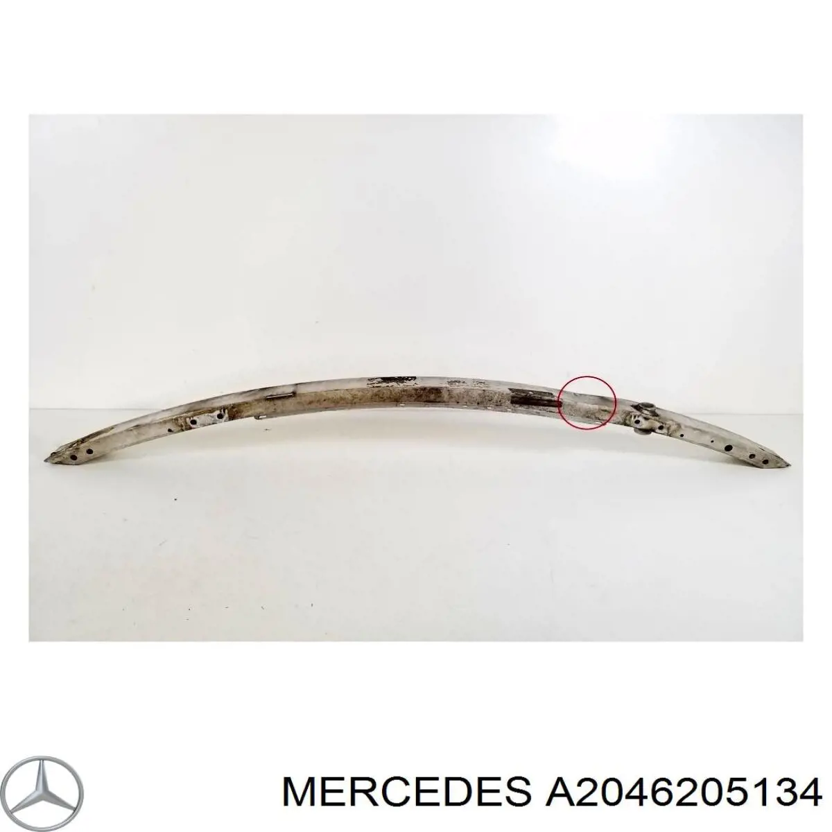 Усилитель переднего бампера A2046205134 Mercedes