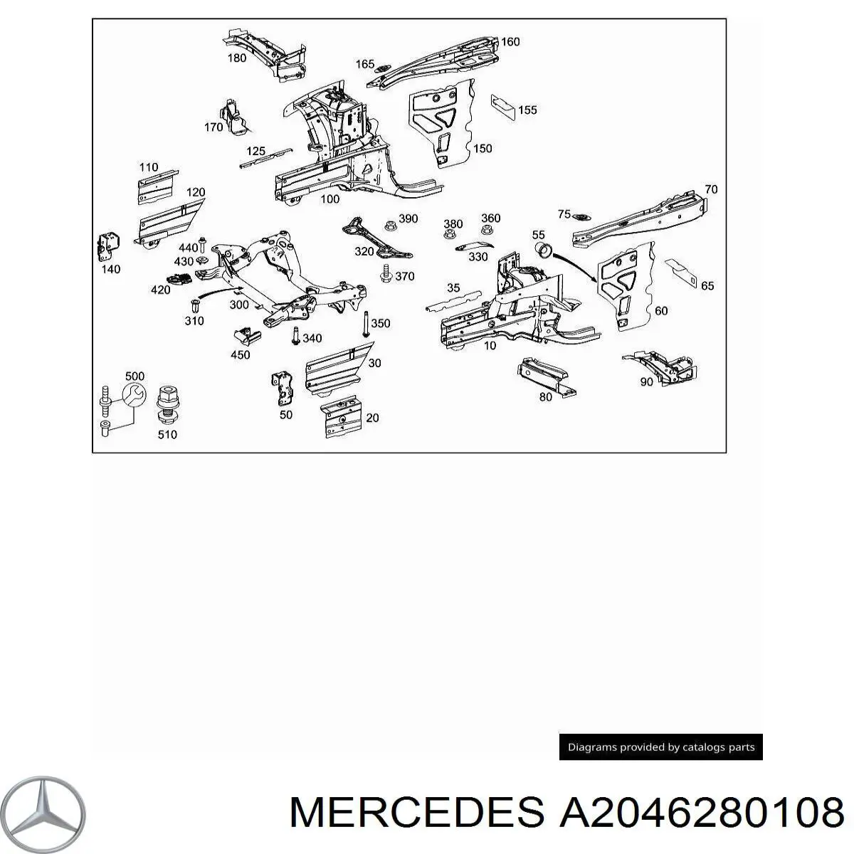 A2046280108 Mercedes 