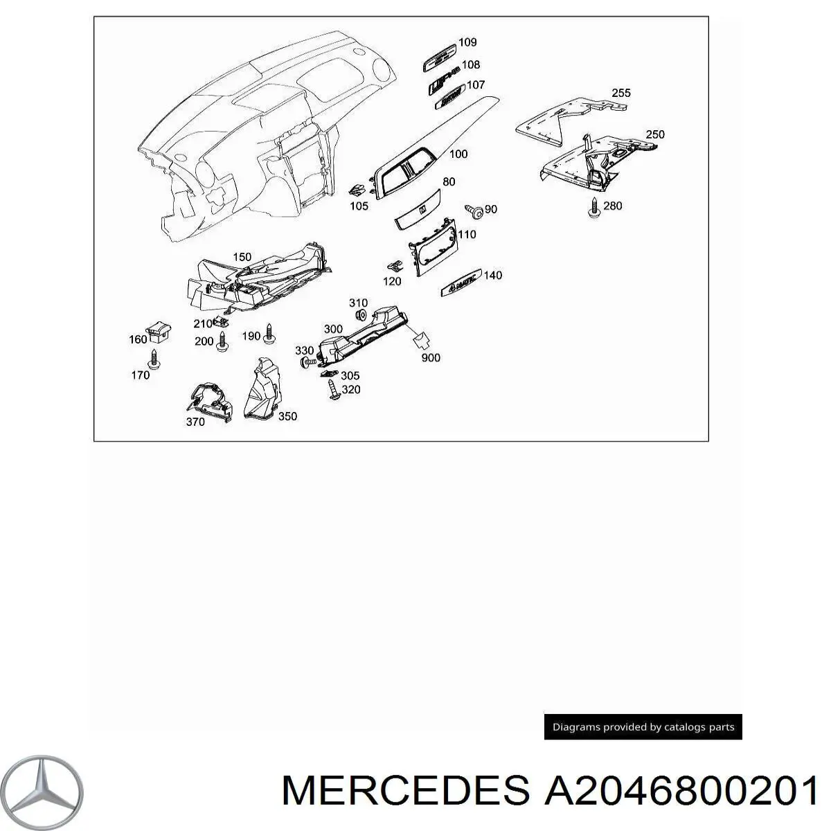 A2046800282 Mercedes 