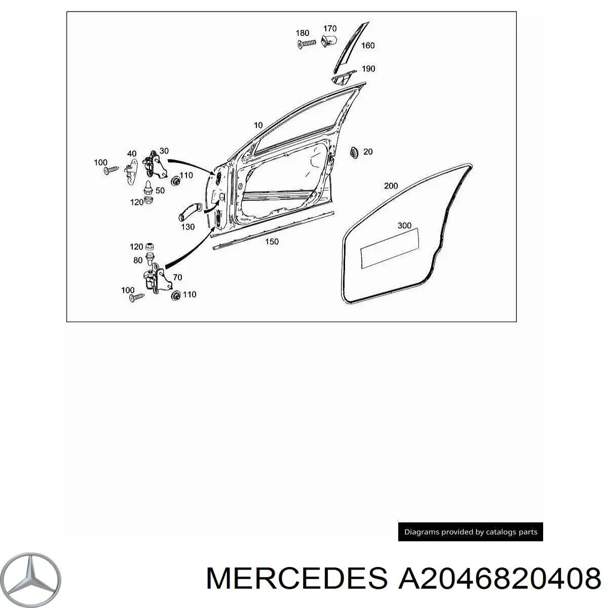  Mercedes A2046820408 цена, от 3.09 USD
