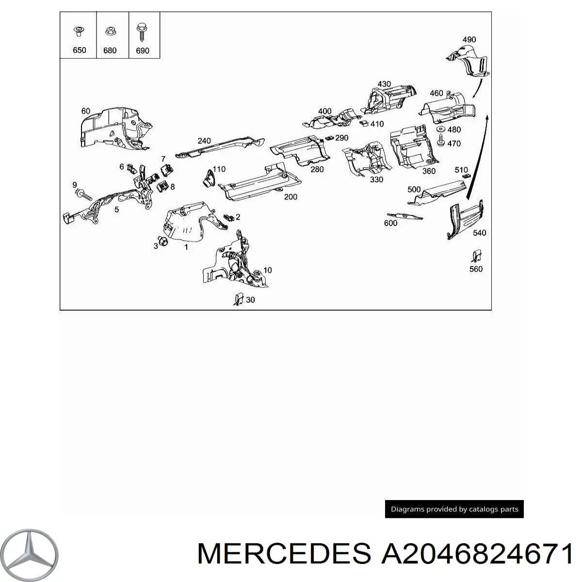  A2046824671 Mercedes