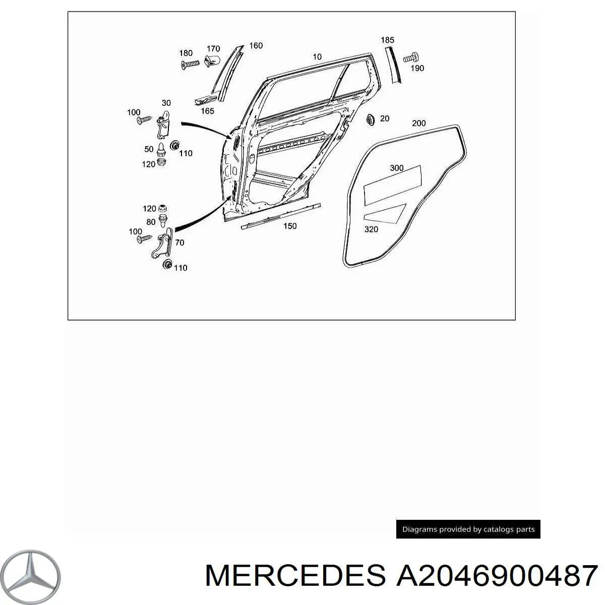  A2046900487 Mercedes