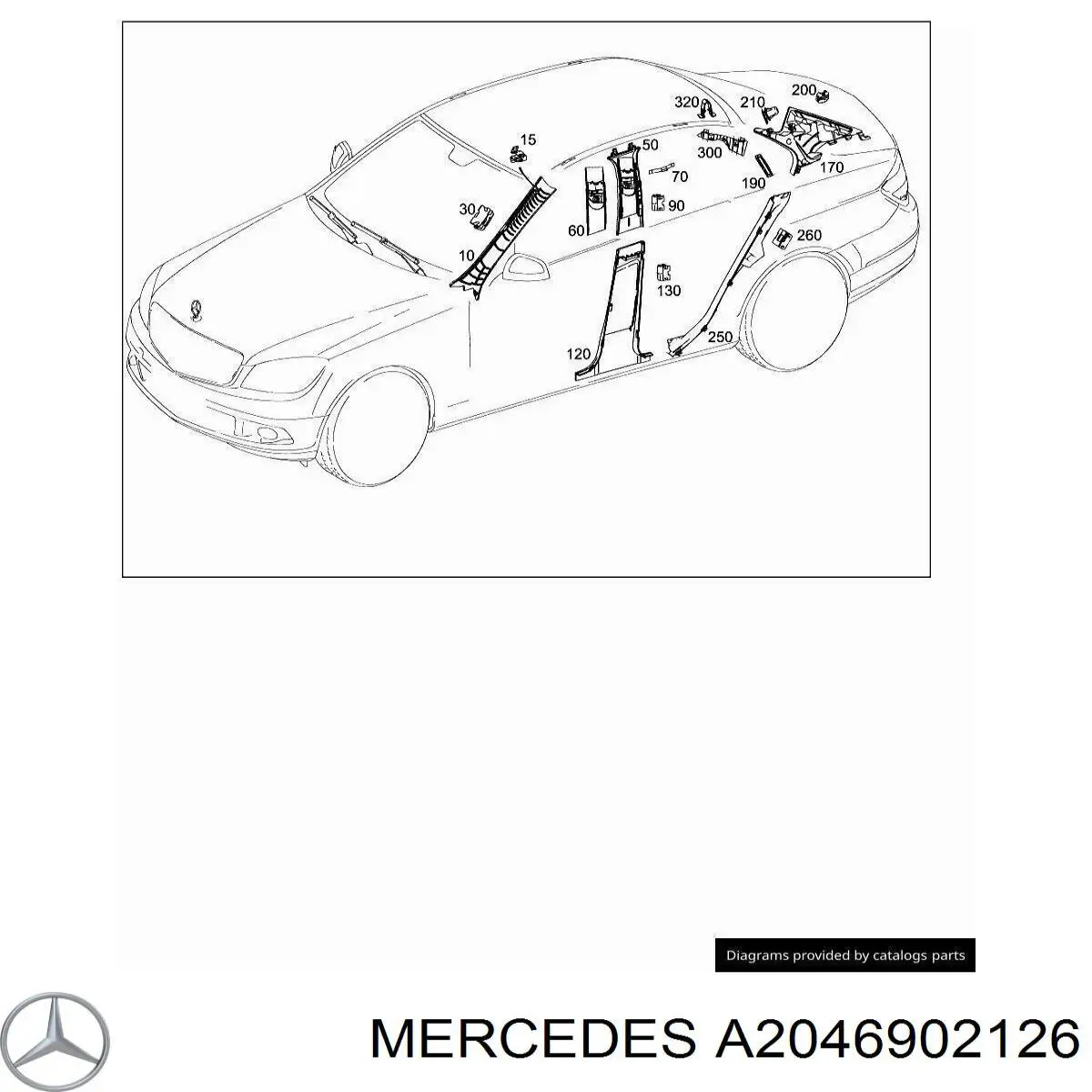  A2046902126 Mercedes