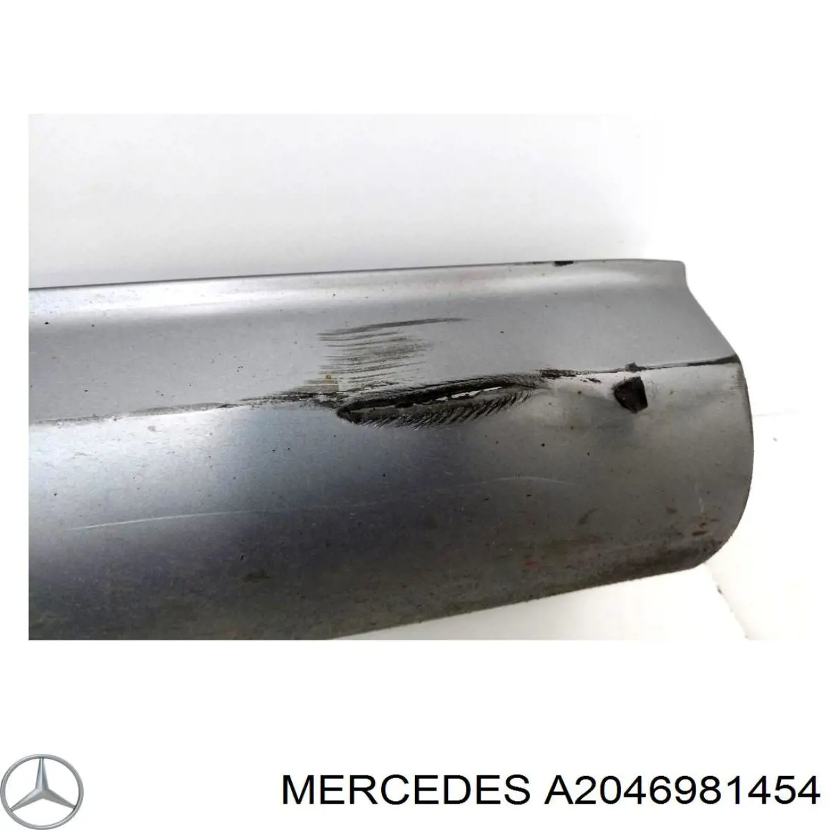 Купить A20469814549999 Mercedes Накладка (молдинг) порога наружная правая