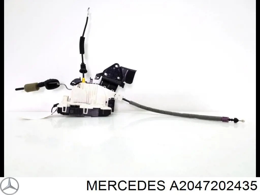 Внутренний дверной замок на Mercedes E  W212