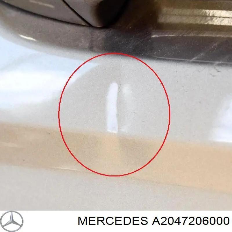 Porta dianteira direita para Mercedes C (W204)