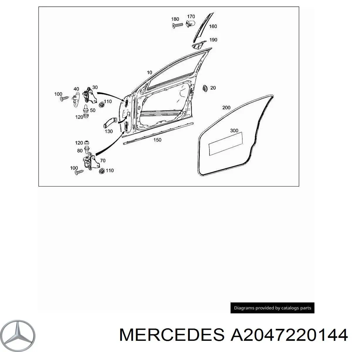 A2047220144 Mercedes 