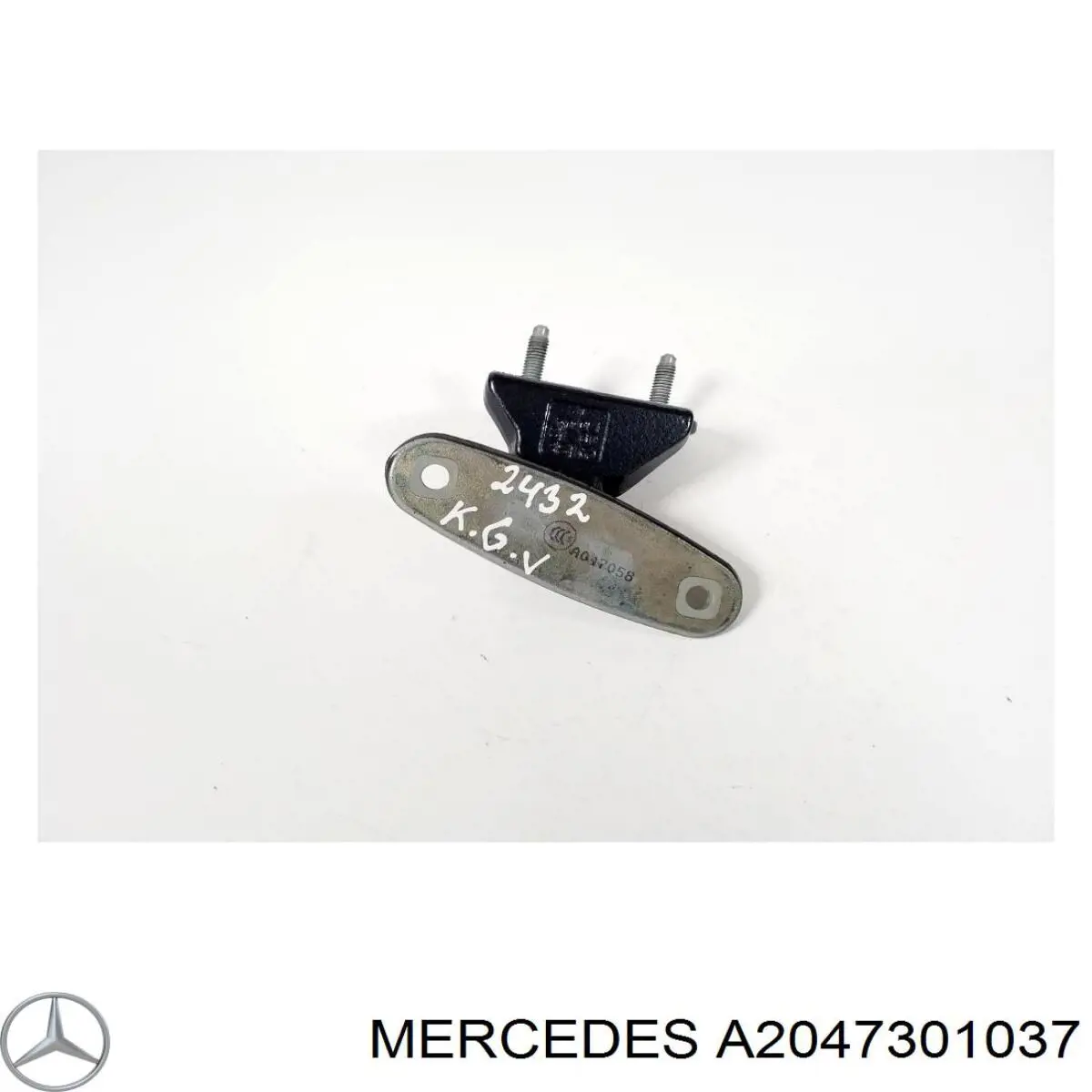 Купить A2047301037 Mercedes Завеса двери задней левой