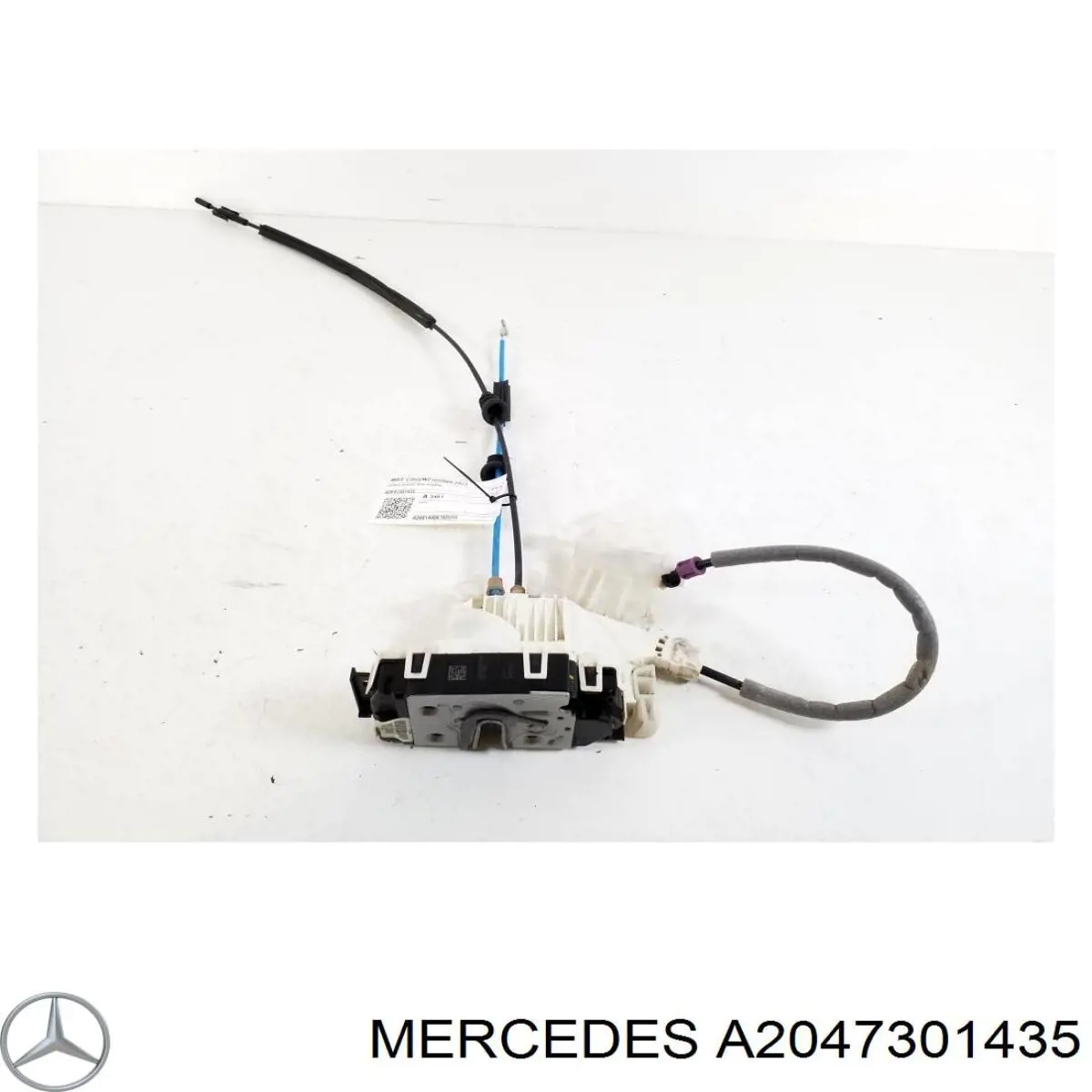 2047302835 Mercedes fecho da porta traseira direita