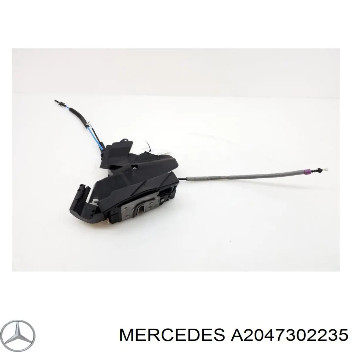 Замок двери задней правой A2047302235 Mercedes