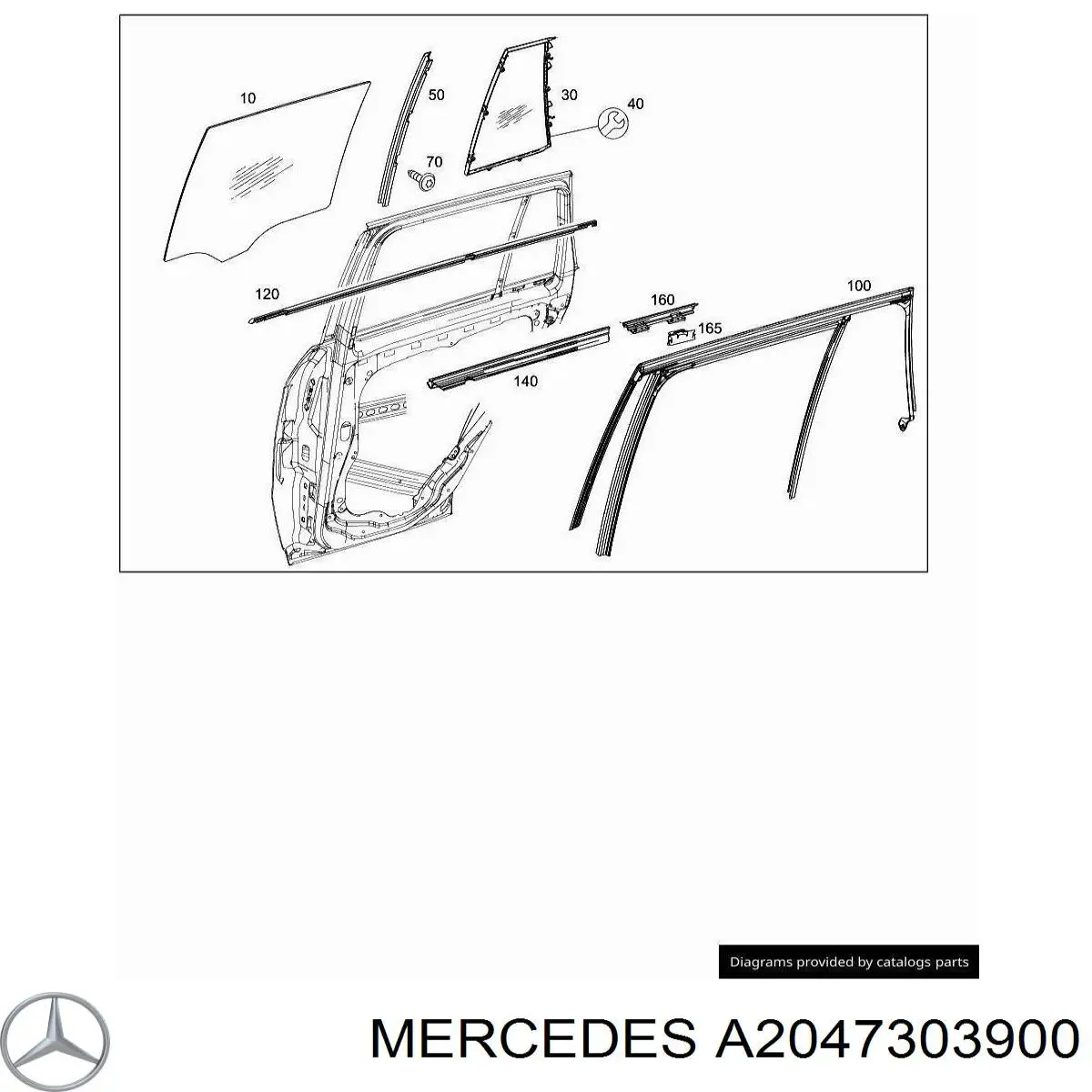  A2047303900 Mercedes