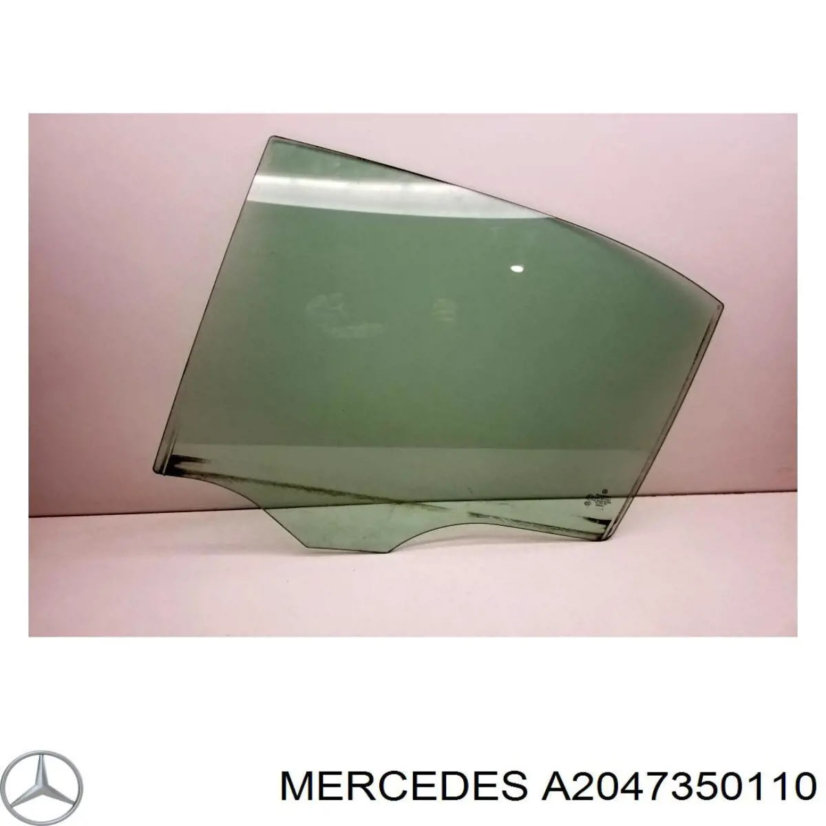 Стекло двери задней левой 2047351610 Mercedes