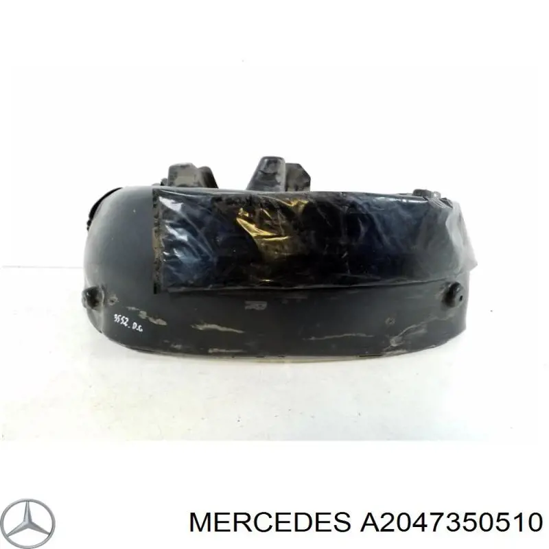 Стекло заднее левое Mercedes A2047350510