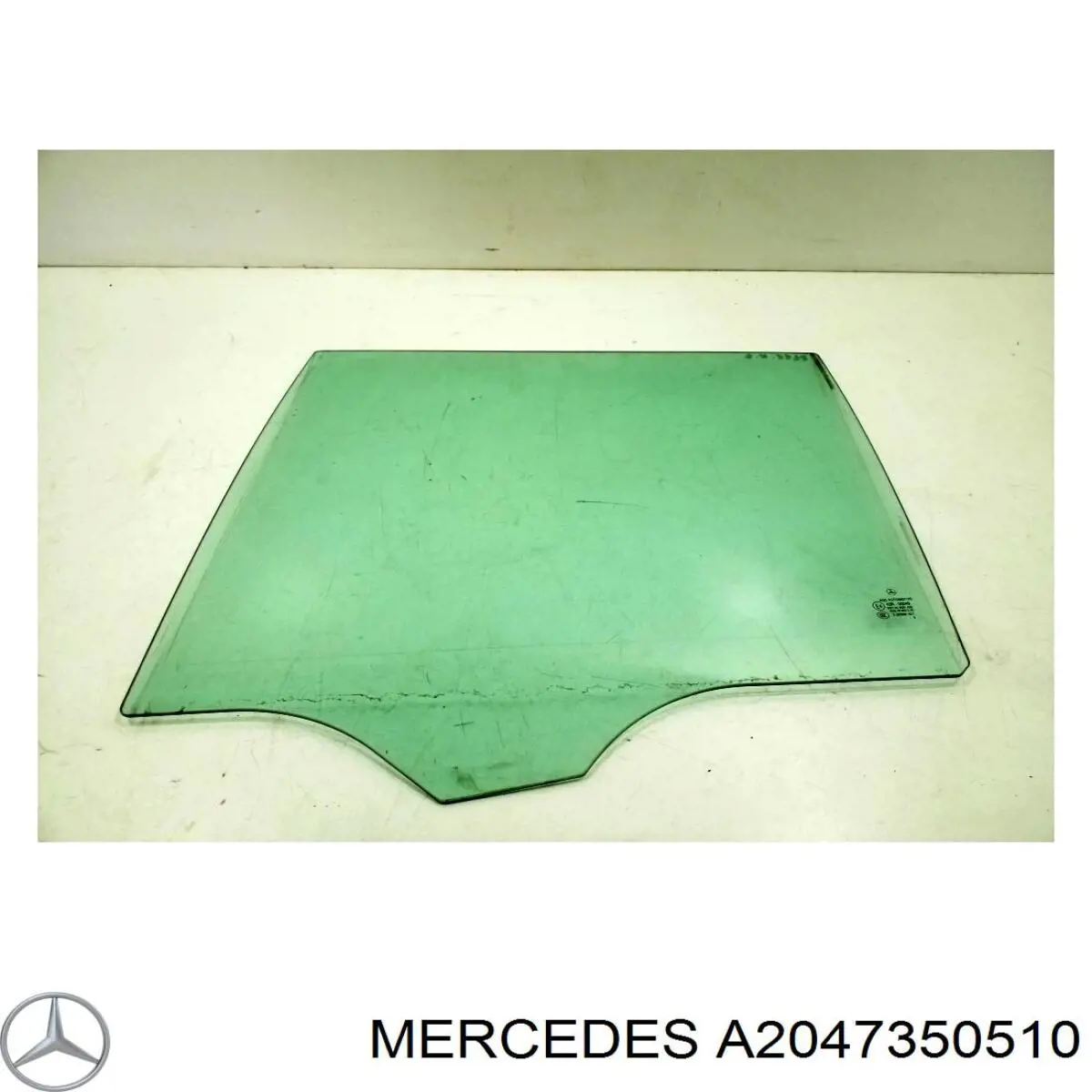 A2047350510 Mercedes Стекло двери задней левой