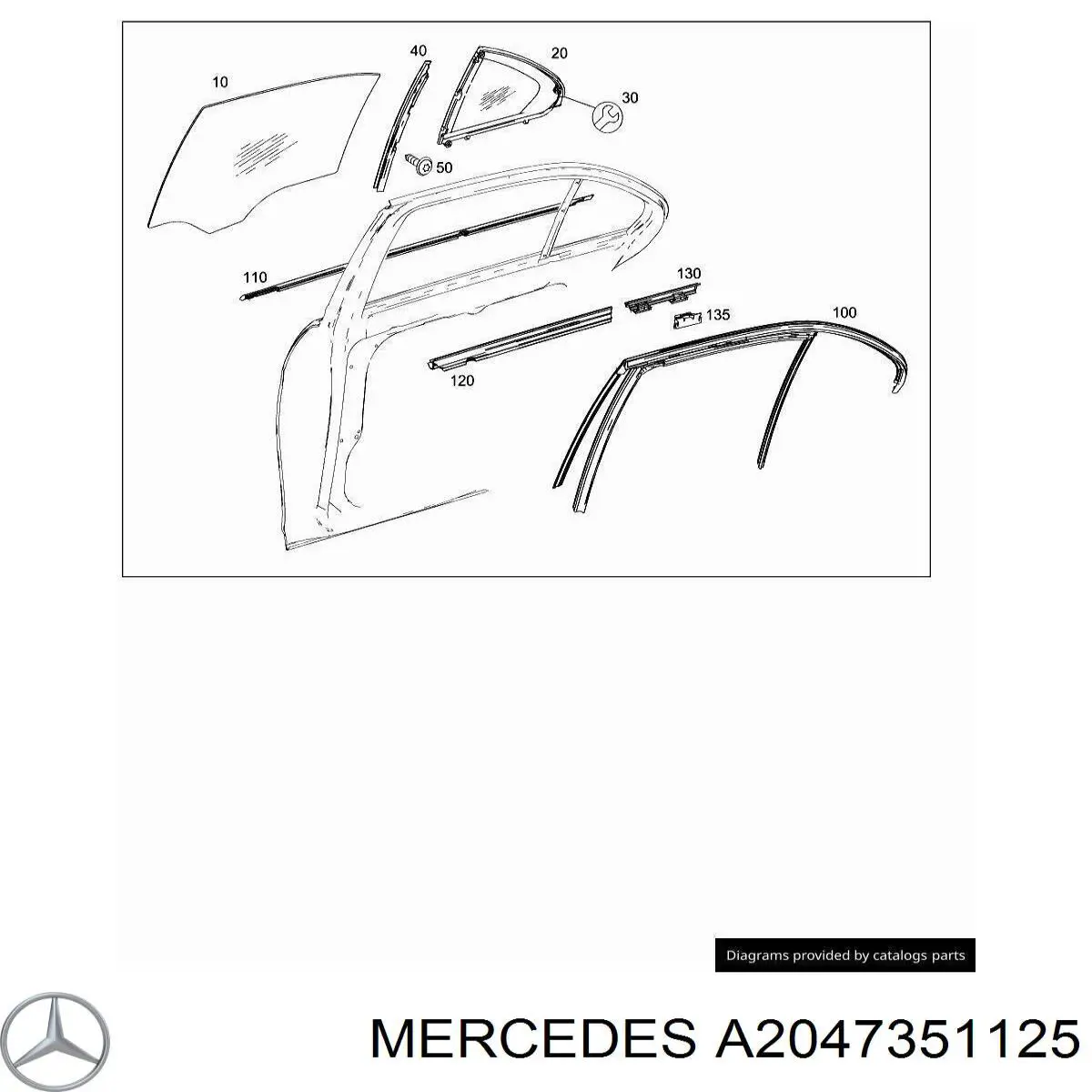  Mercedes A2047352225 цена, от 19.00 USD