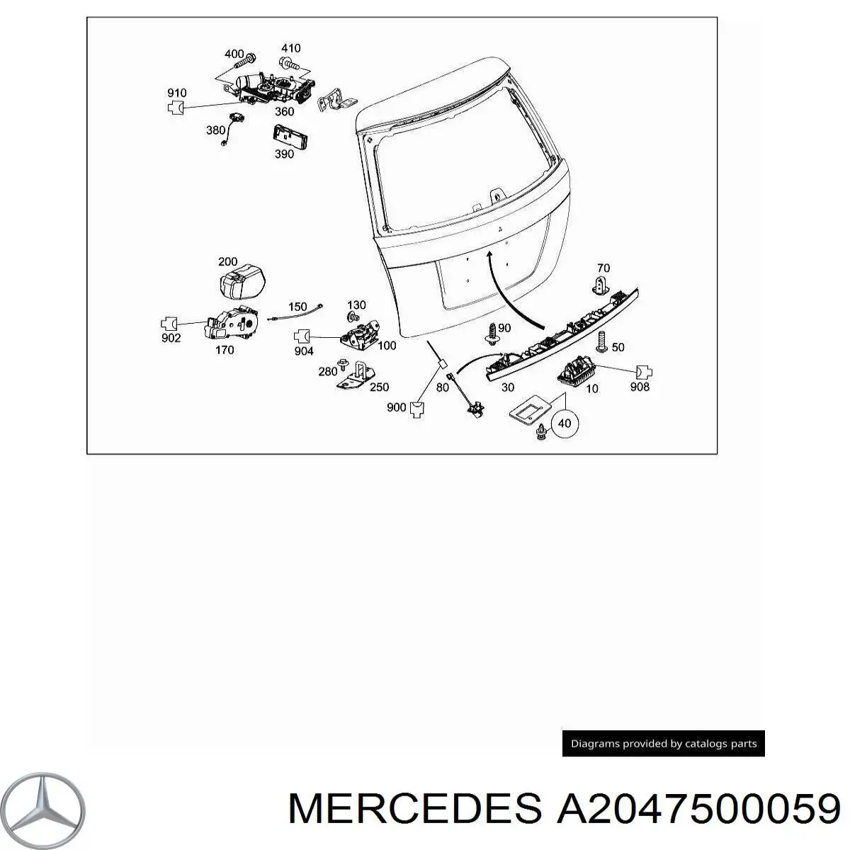 A2047500059 Mercedes 