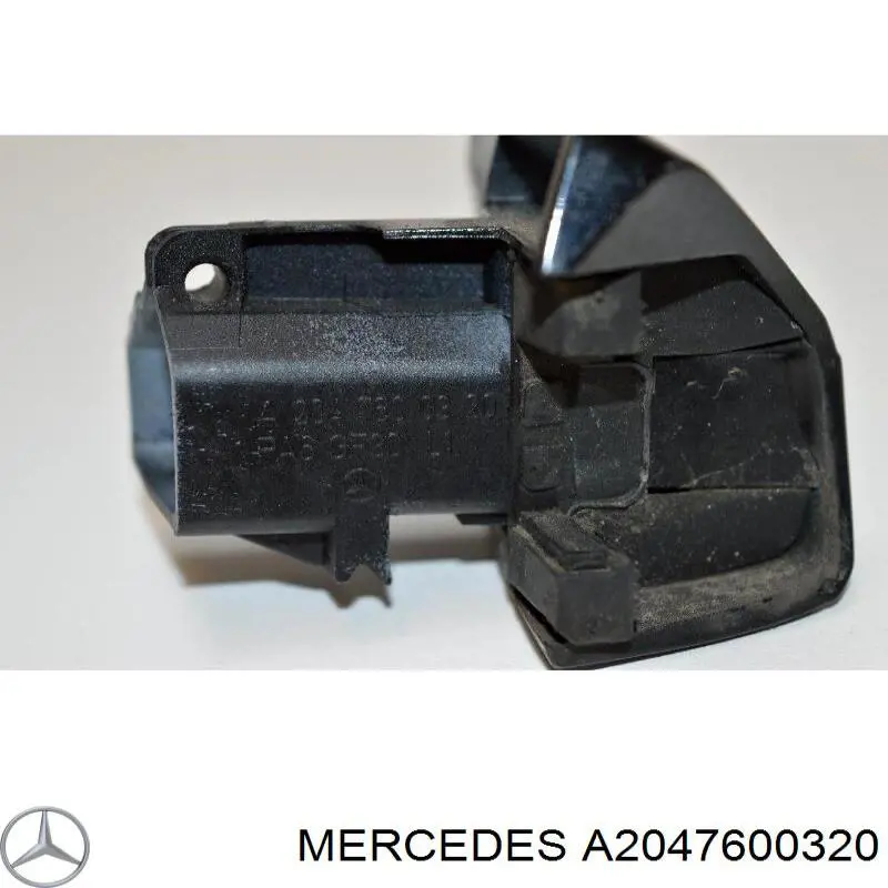Tampa de maçaneta externa da porta traseira esquerda para Mercedes GLK (X204)