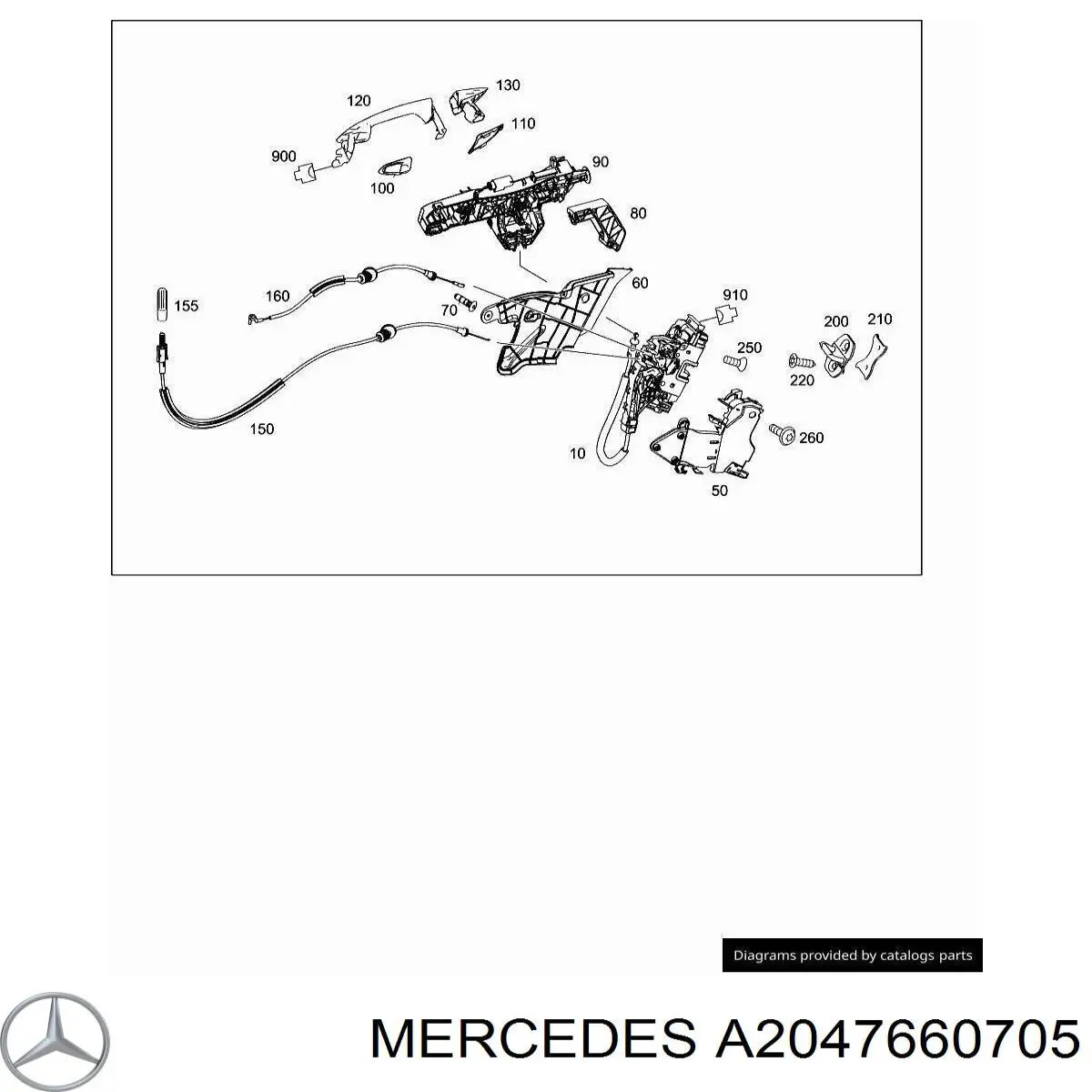  Mercedes A2047660705 цена, от 1.27 USD