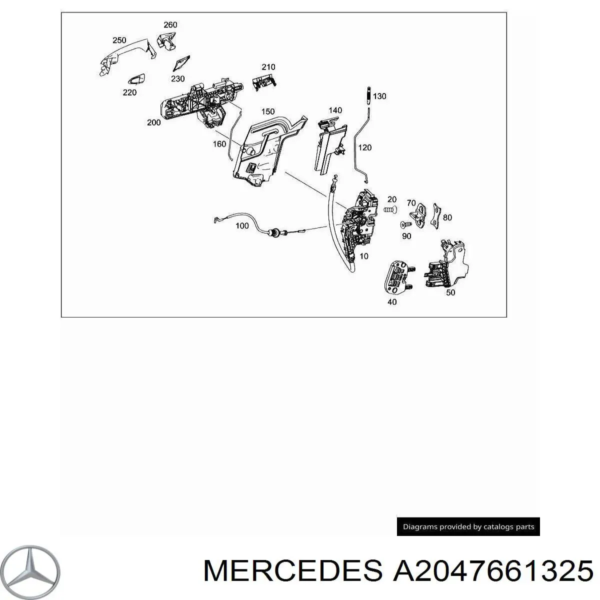  Mercedes A2047661325 цена, от 11.29 USD