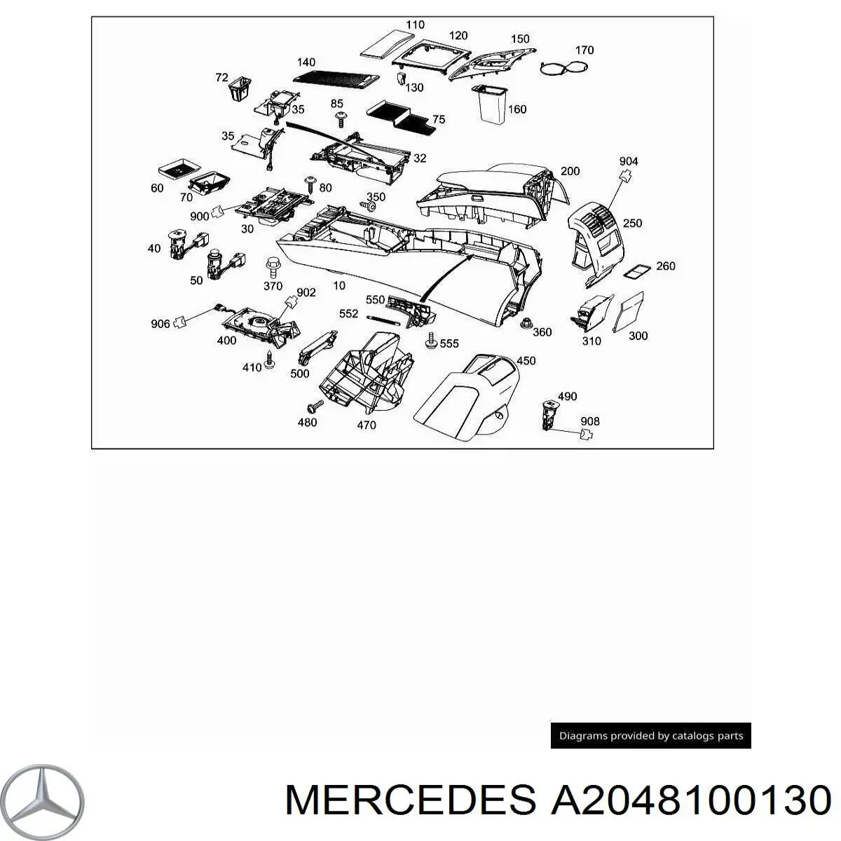 A2048100130 Mercedes