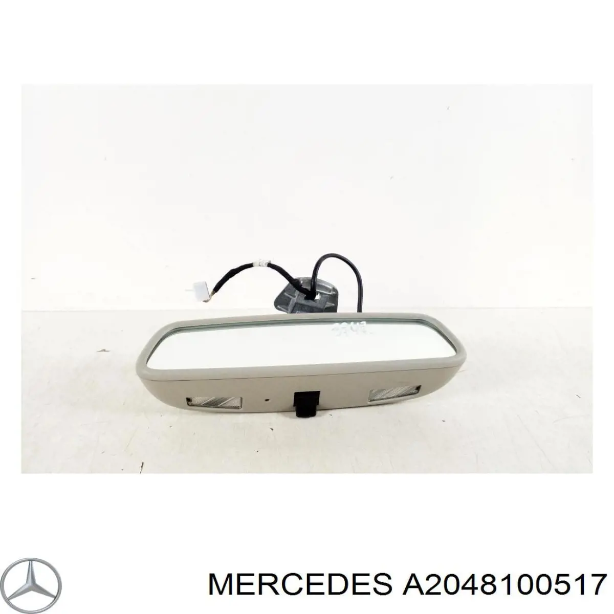 Зеркало салона внутреннее Mercedes A2048100517 цена, от 12.67 USD