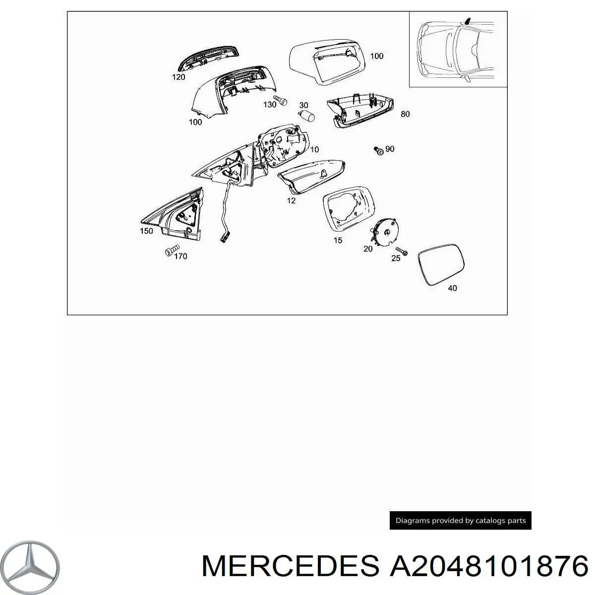  A2048101876 Mercedes