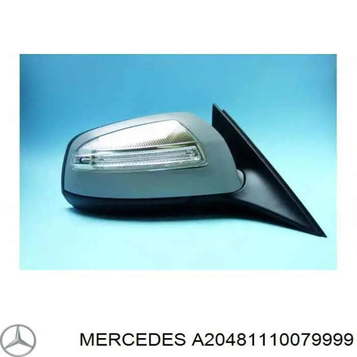 Накладка (крышка) зеркала заднего вида правая A20481110079999 Mercedes