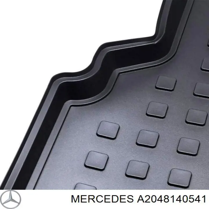 Купить A2048140541 Mercedes Резиновый коврик в багажник