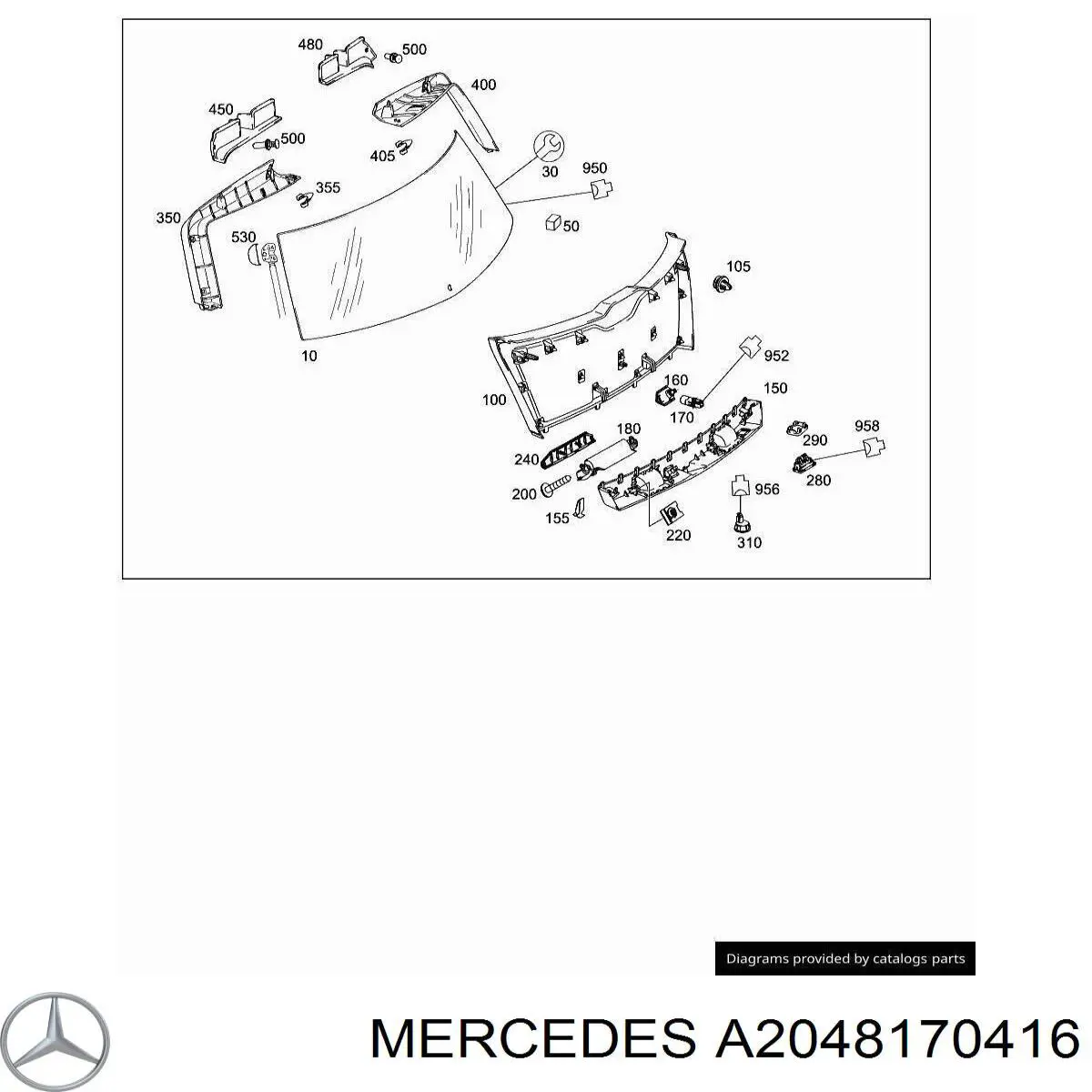  A2048170416 Mercedes