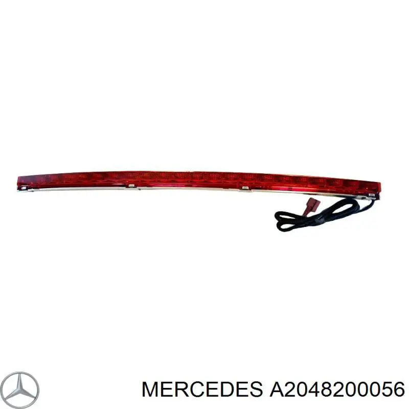 Задний стоп на Mercedes E (W212)