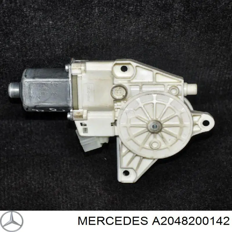 2048200142 Mercedes motor de acionamento de vidro da porta dianteira esquerda