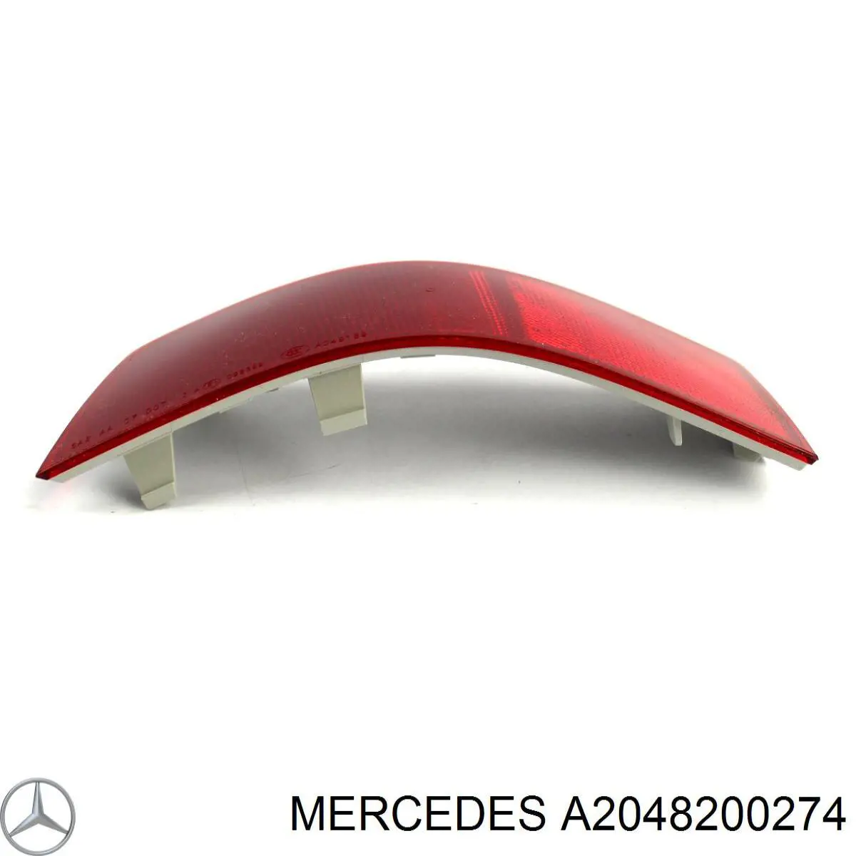 A2048200274 Mercedes катафот (отражатель заднего бампера правый)