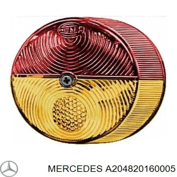 2048200277 Mercedes Плата заднего фонаря контактная
