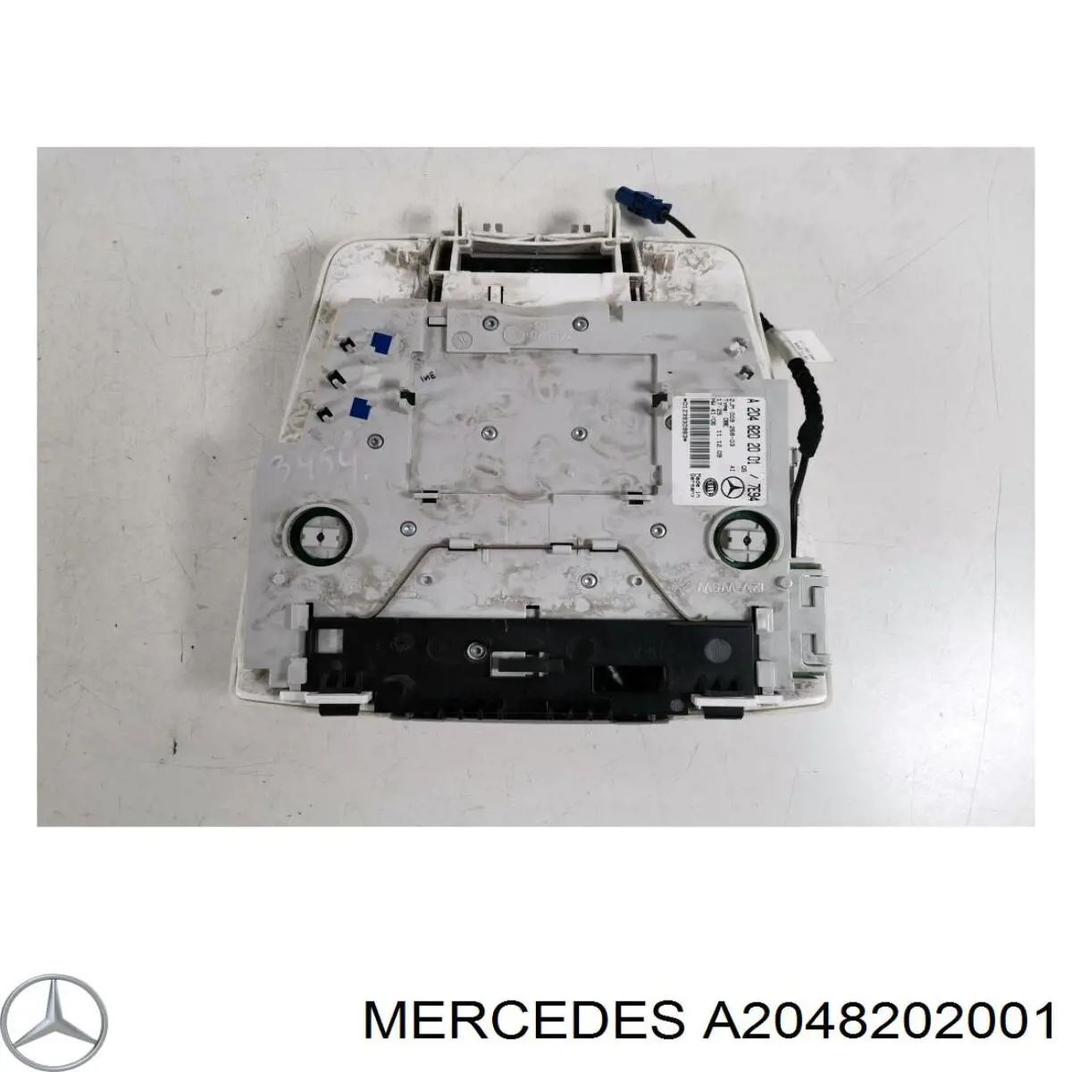 2048202001 Mercedes quebra-luz de iluminação de salão (de cabina)