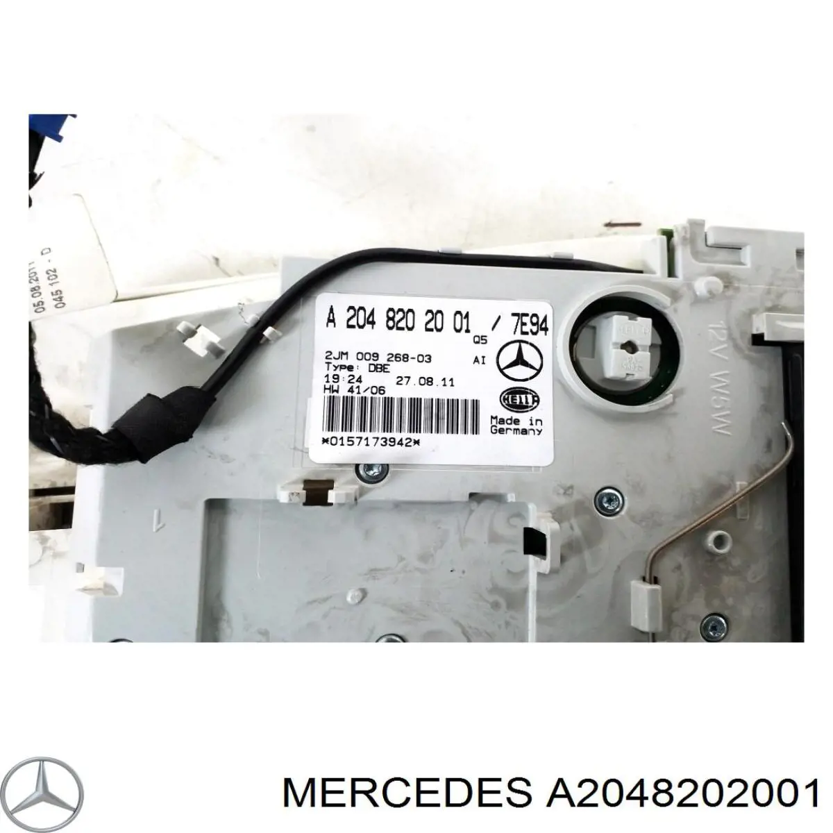 Плафон салона A2048202001 Mercedes