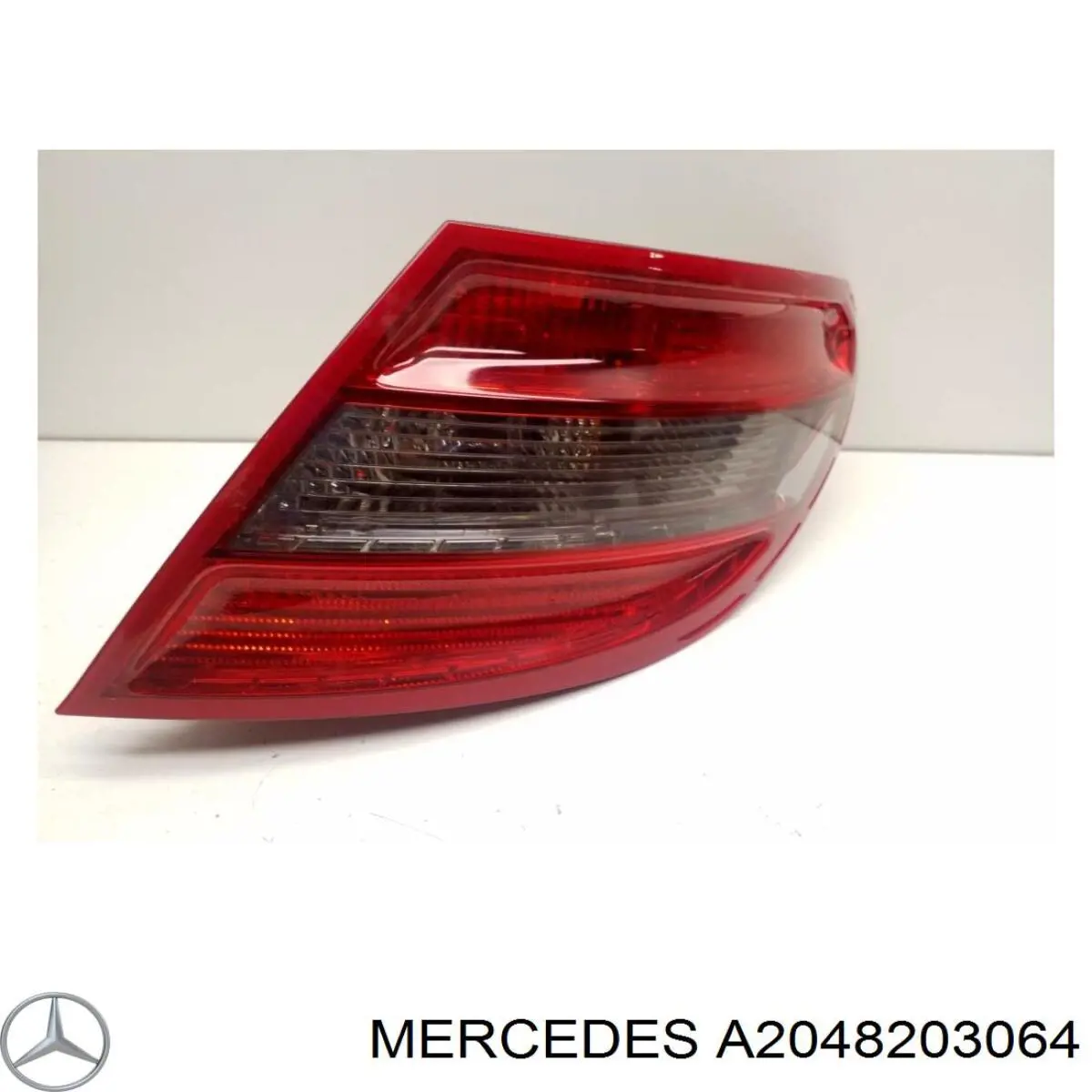 A2048203064 Mercedes lanterna traseira direita