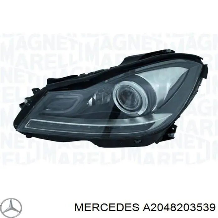 A2048203539 Mercedes фара левая