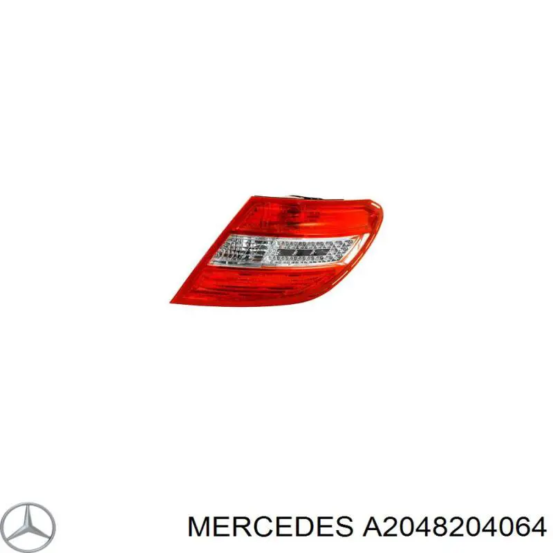 A2048204064 Mercedes Фонари задние