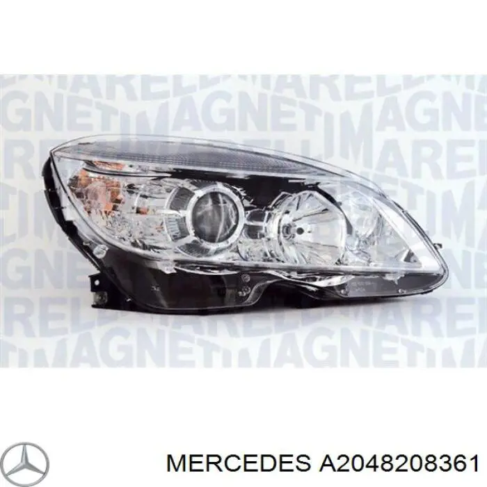 Фара левая A2048208361 Mercedes