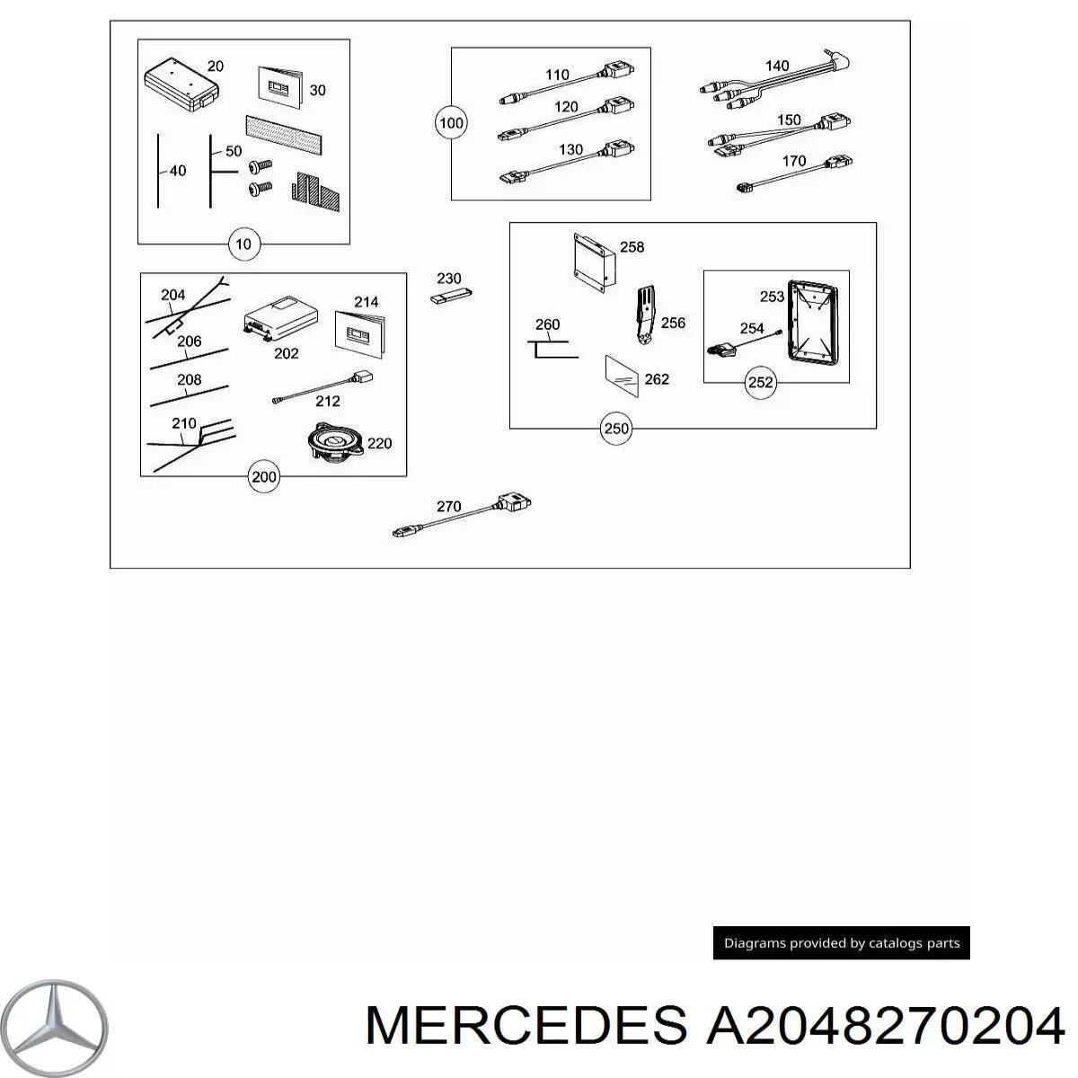  Mercedes A0018276604 цена, от 42.33 USD