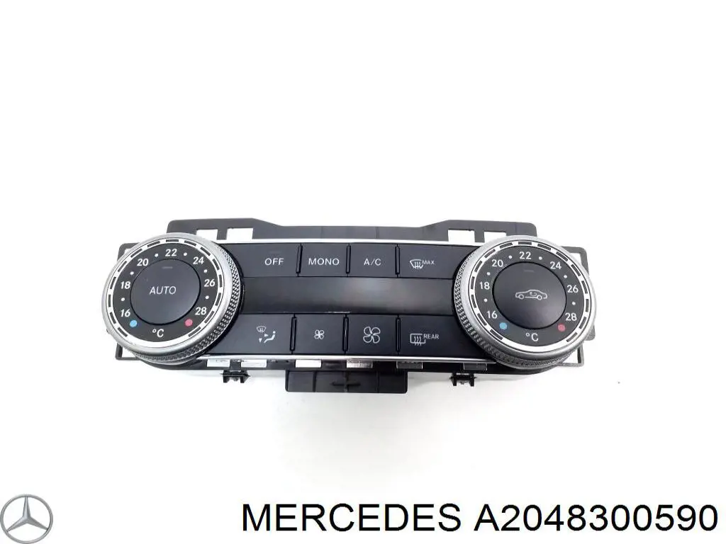 Купить A2048300590 Mercedes Блок управления печкой